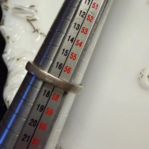 Vintage sterling stamped 925 silver amethyst ring with peridot stones Art Deco - Picture 4 of 6